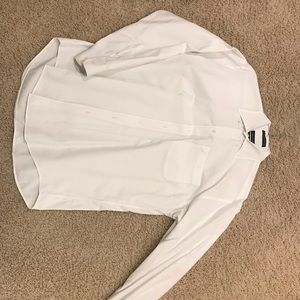 Men’s white Nautica dress shirt